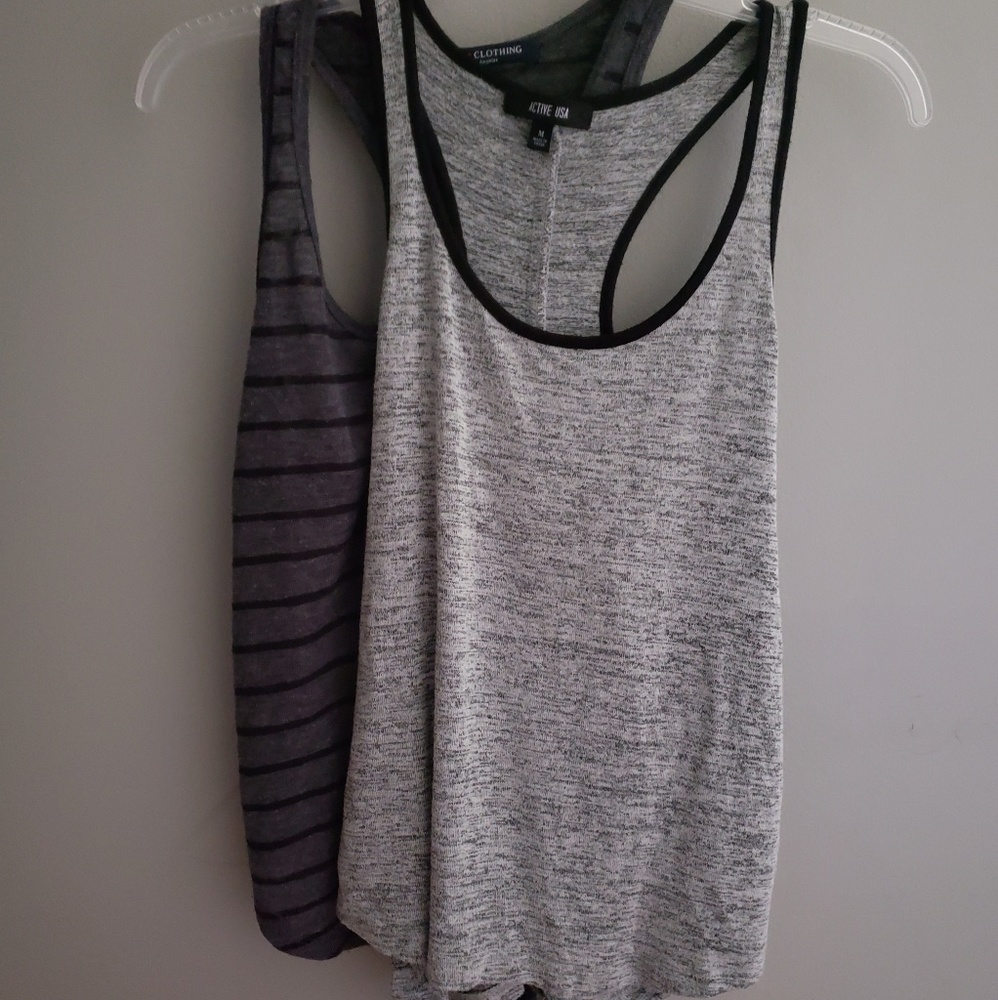 Womens T-back tank tops